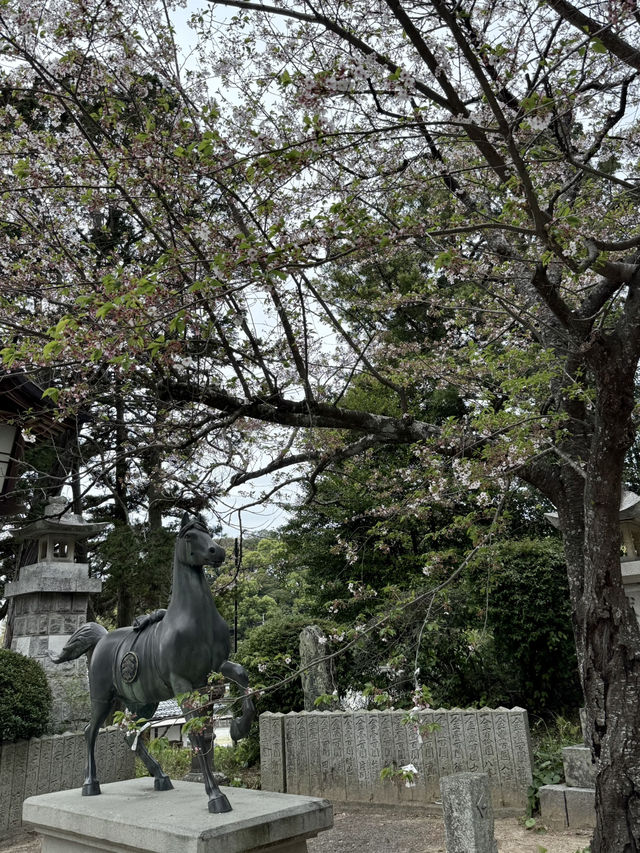被譽為花卉名勝既⛩️宮地嶽神社