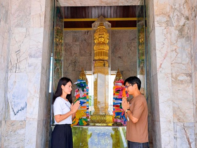หลักเมืองสุราษฎร์ธานี 🛕ศิลปะศรีวิชัยบแผ่นดินสยาม