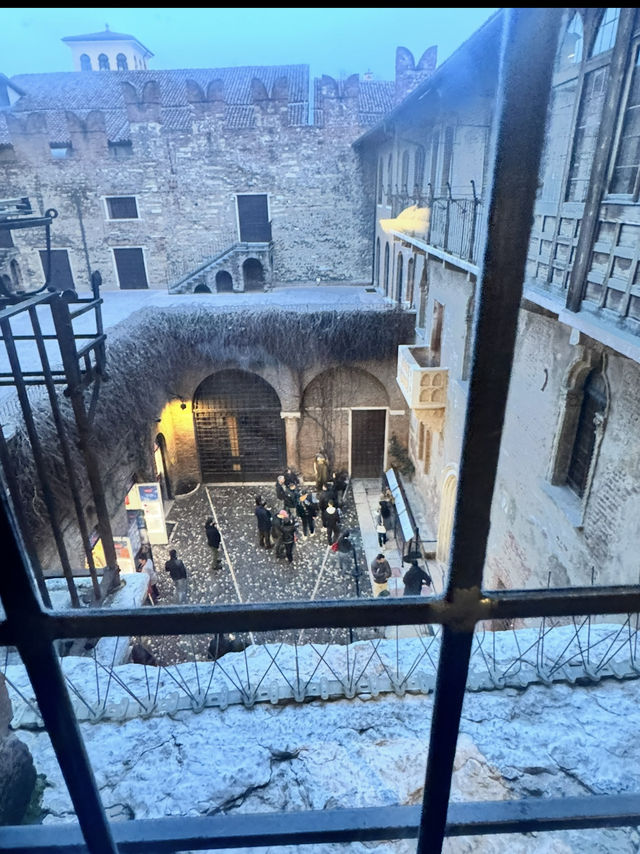 ロミオとジュリエットの舞台🇮🇹