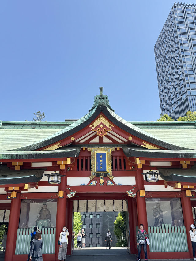 東京市區最容易到達的千本鳥居⛩️