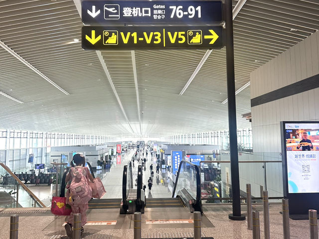 青島国際空港から帰国したので紹介します♡