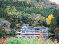 ฤดูใบไม้เปลี่ยนสีที่ Yufuin สวยงาม