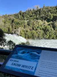 紐西蘭北島｜Huka Falls｜Taupo 的藍色奇蹟