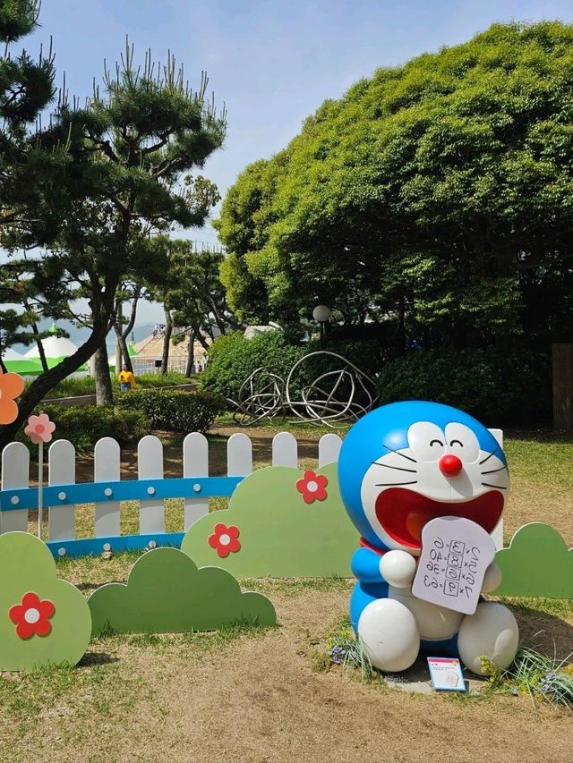 부산 해운대에 도라에몽이 떴다구?!