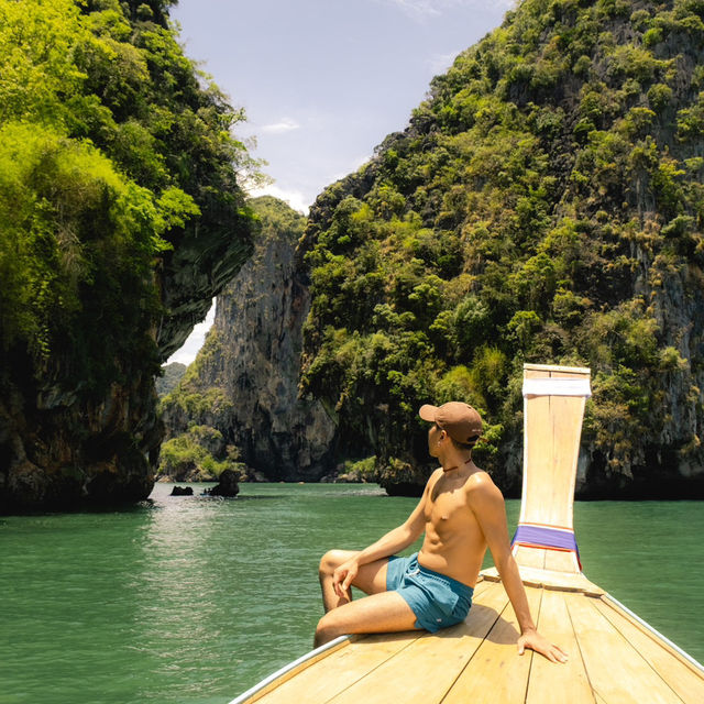 ล่องเรือทัวร์ 4 เกาะกระบี่ ถ่ายรูปสวยมาก 🏝✨
