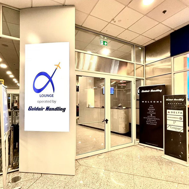 🇬🇷【ギリシャ】アテネ空港✈️Lounge！Goldair Handling！