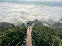 Rise Above: Sunrise Views from Aiyerweng Skywalk