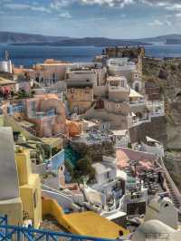 Drenched in Blue – Driving Across Dreamy Santorini