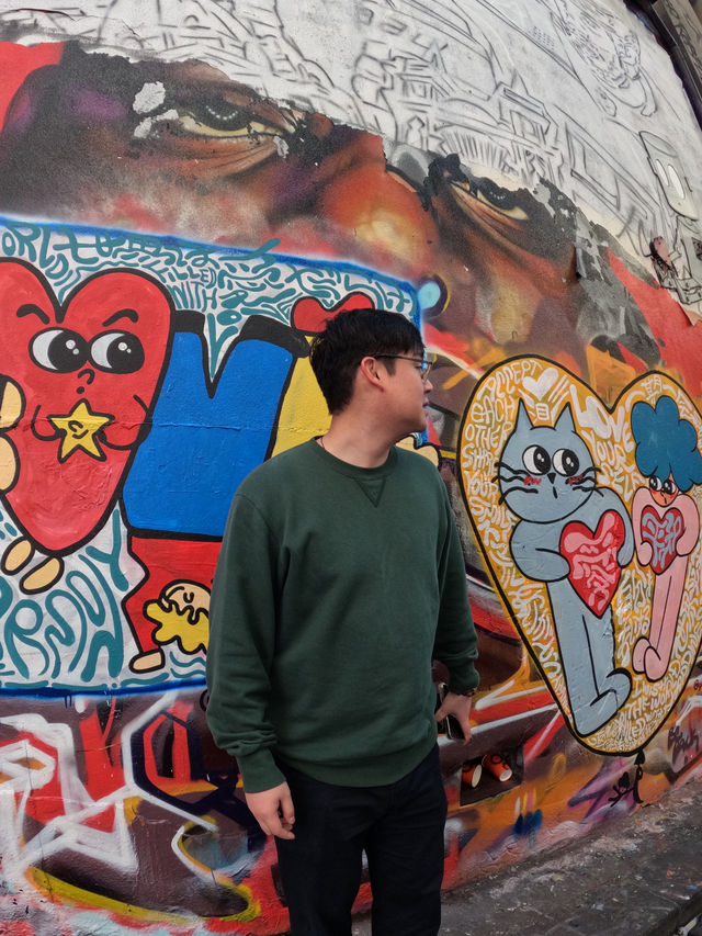 Exploring Melbourne’s Street Art at Hosier Lane 🇦🇺🎨