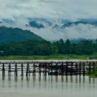 เที่ยวสะพานมอญ สังขละบุรี ในวันที่ฝนตก🌳☔️