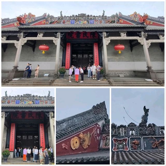 到廣州一定要到陳家祠看精美的嶺南建築工藝