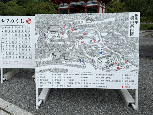 วัดคัตสึโอจิ Katsuoji Temple โอซาก้า ญี่ปุ่น