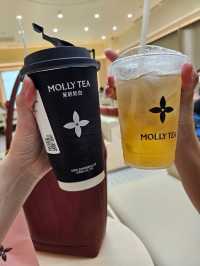 Molly tea@one bangkok ชานมมะลิที่1ในใจ