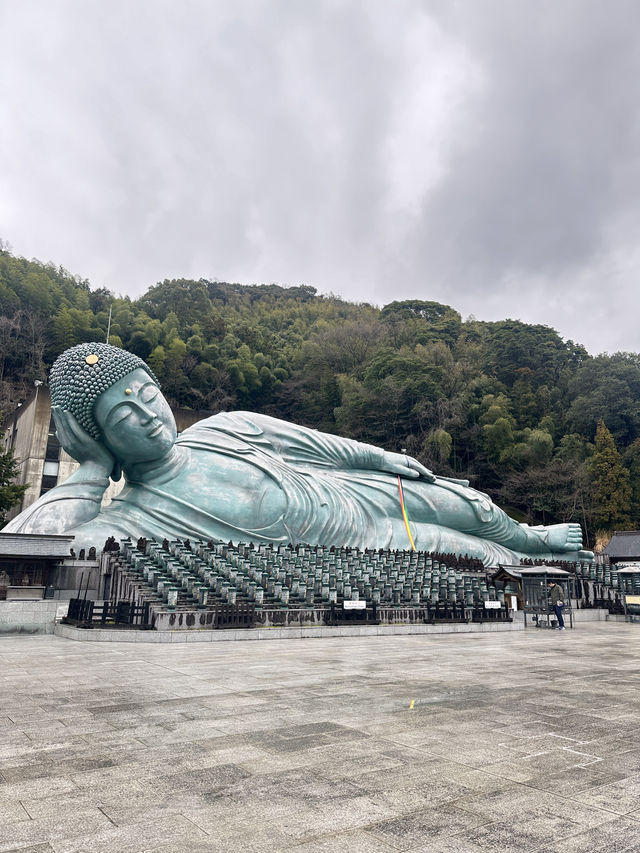 วัดพระนอนองค์ใหญ่ ที่ต้องไปเมื่อไป fukuoka🇯🇵