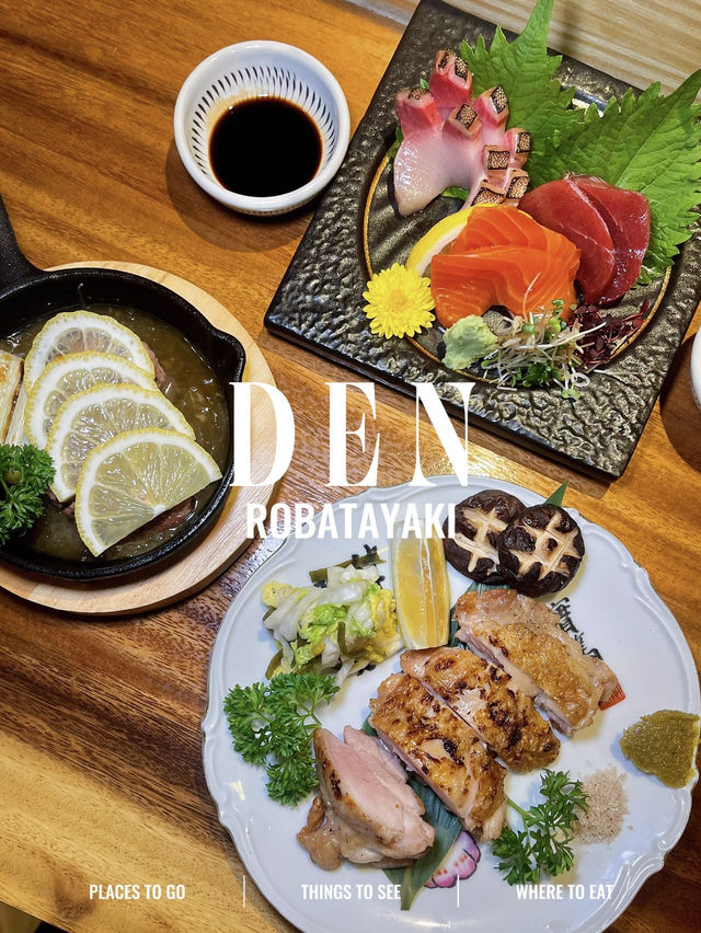 Den Robatayaki 🍶 ร้านญี่ปุ่นเอกมัย
