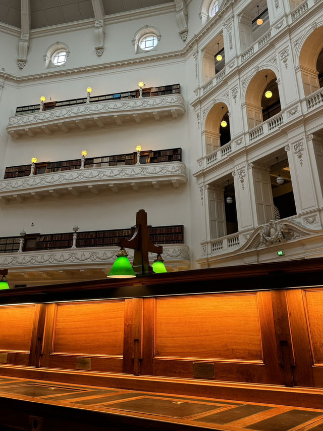 State Library Victoria ห้องสมุดสุดฮิตในเมลเบิร์น