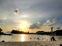Catch the island vibes at Siloso Beach, Singapore's famous beach