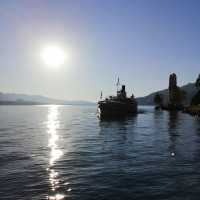 🏰✨ Summer Weekend at Oberhofen Castle: A Fairytale on Lake Thun 