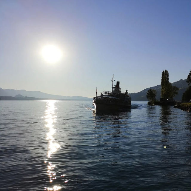 🏰✨ Summer Weekend at Oberhofen Castle: A Fairytale on Lake Thun 