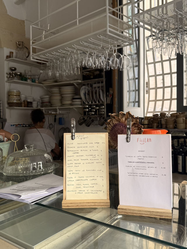 Newly opened enoteca • Filiera Caffè 