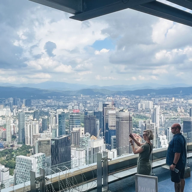 🏙️ KL Tower Sky Deck – Floating Above Kuala Lumpur 🌇✨