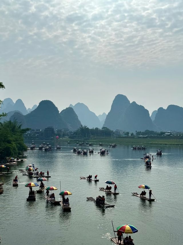 Nature’s Symphony: Yangshuo by Raft and Road