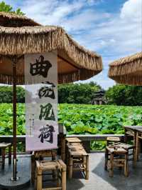 BREEZE-RUFFLED LOTUS AT QUYUAN · NATURE’S PERFUMED THEATER