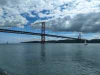 Admiring the Grandeur of Ponte 25 de Abril
