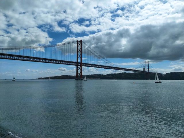 Admiring the Grandeur of Ponte 25 de Abril