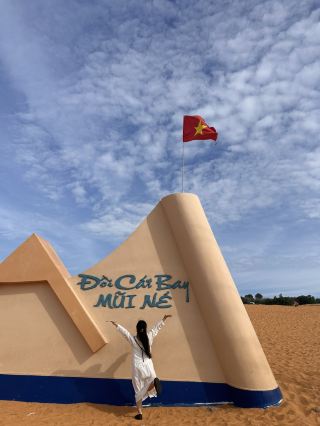 🌇 Красные песчаные дюны Муйне, пустыня с красным закатом