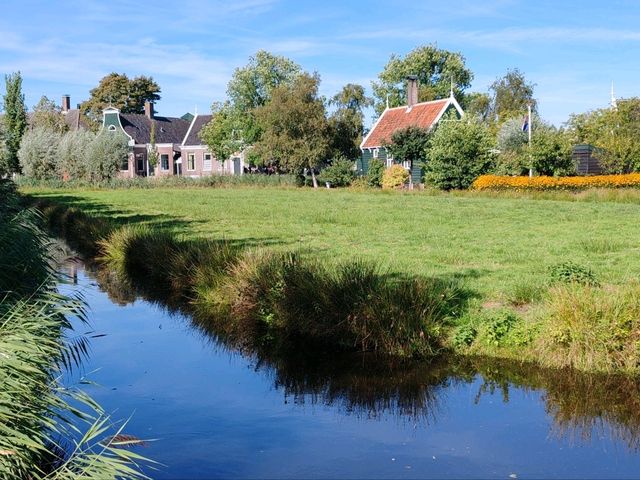 The Enchanting Zaanse Schans Windmill Village
