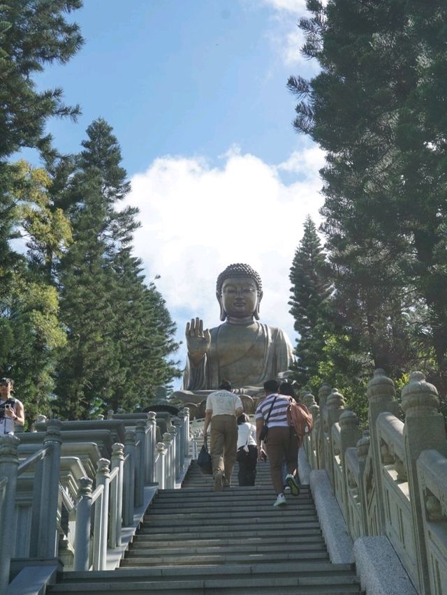 ขึ้นบันไดชมพระใหญ่ Tian Tan Buddha 🇭🇰