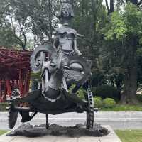 🎨 Jing’an Sculpture Park — Where Art Meets Urban Green