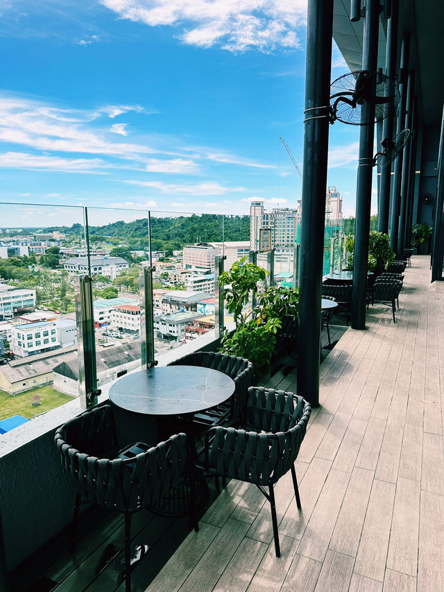 Skyline Sips Above Miri