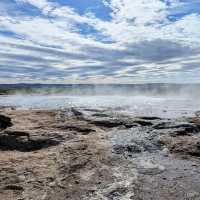 A Thrilling Burst of Nature at Strokkur Geyser