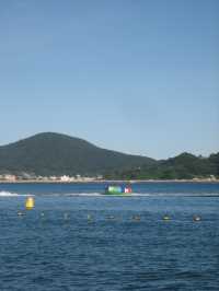 파도와 돌멩이 속 힐링, 거제 몽돌해변