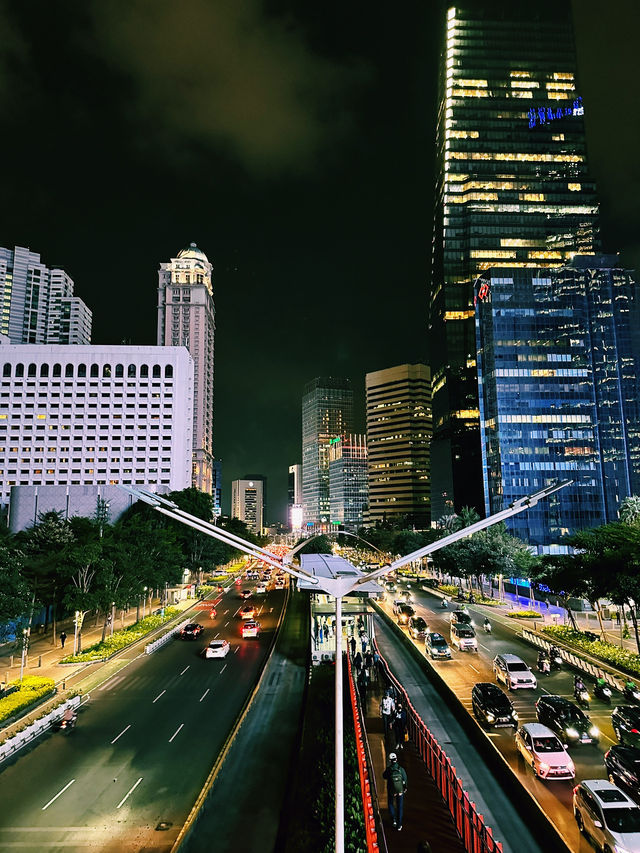 Jakarta After Dark from JPO Karet Jakarta After Dark from JPO Karet