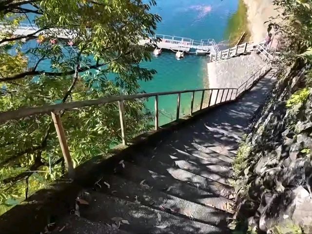 東京小眾打卡地｜漫步奧多摩湖上的夢幻浮橋🌉