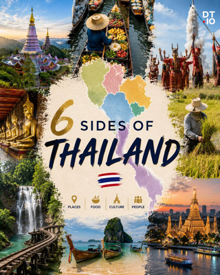 🇹🇭 Thailand Has 6 Different Personalities — Which Region Would You Explore First? ✨