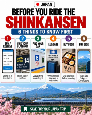 初めての新幹線?乗車前に必ずチェックしたい完全ガイド 🚄✨