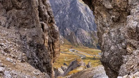 Dolomites Panorama Terrace at Funivia Sass Pordoi — traveler post in Canazei