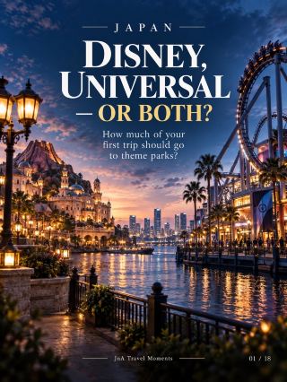 日本旅行のテーマパーク選び：東京ディズニーリゾート？USJ？それとも両方？