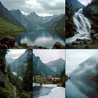 A Quiet Moment Beside the Fjord