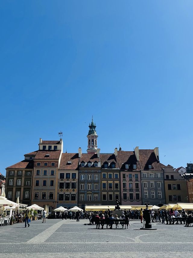 【ポーランド🇵🇱/メルヘンチックな旧市街と人魚の像】