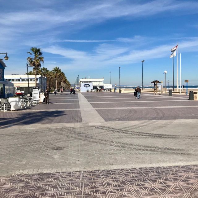 Malvarrosa beach (Valencia) 🗺️