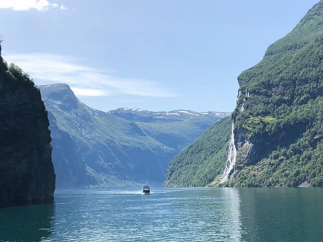 Fjord Serenity in Norway's Geirangerfjord