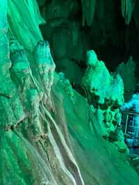 Impressed by the sculptural beauty created by dripping water droplets and time