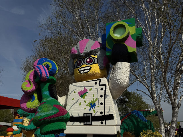 To be a small human in Legoland. Prettier than Westminster 