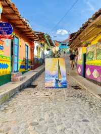 Colombia Trip: Chromatic Streets in Guatape is perfect for Influencers!