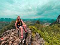 A view of the Karst Mountains from Moon Hill